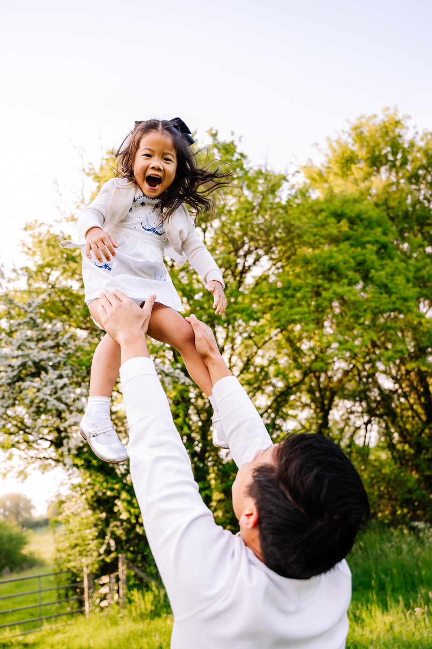 Cotswolds Family Photographer golden hour