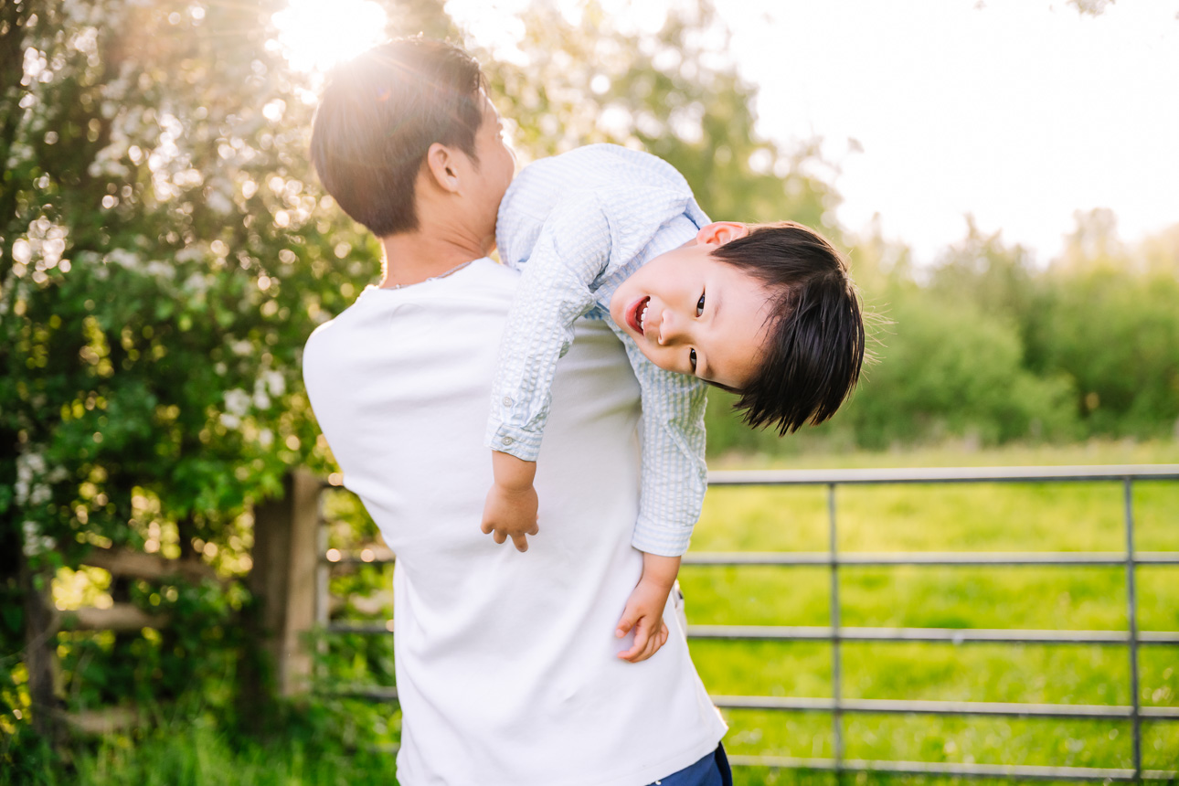 Cotswolds Family Photographer golden hour