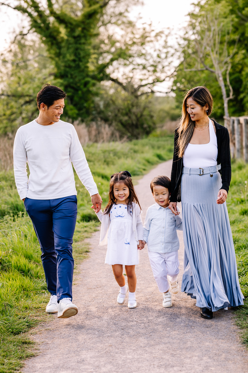 Cotswolds Family Photographer golden hour