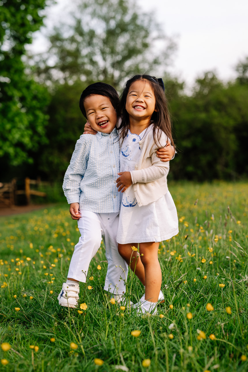 Cotswolds Family Photographer golden hour
