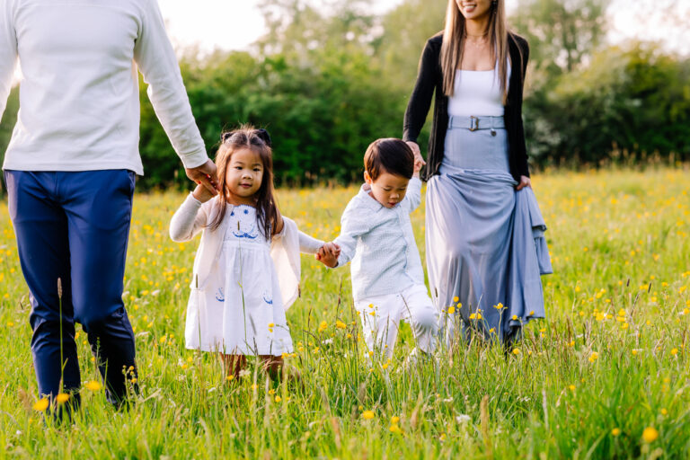 Cotswolds Family Photographer golden hour